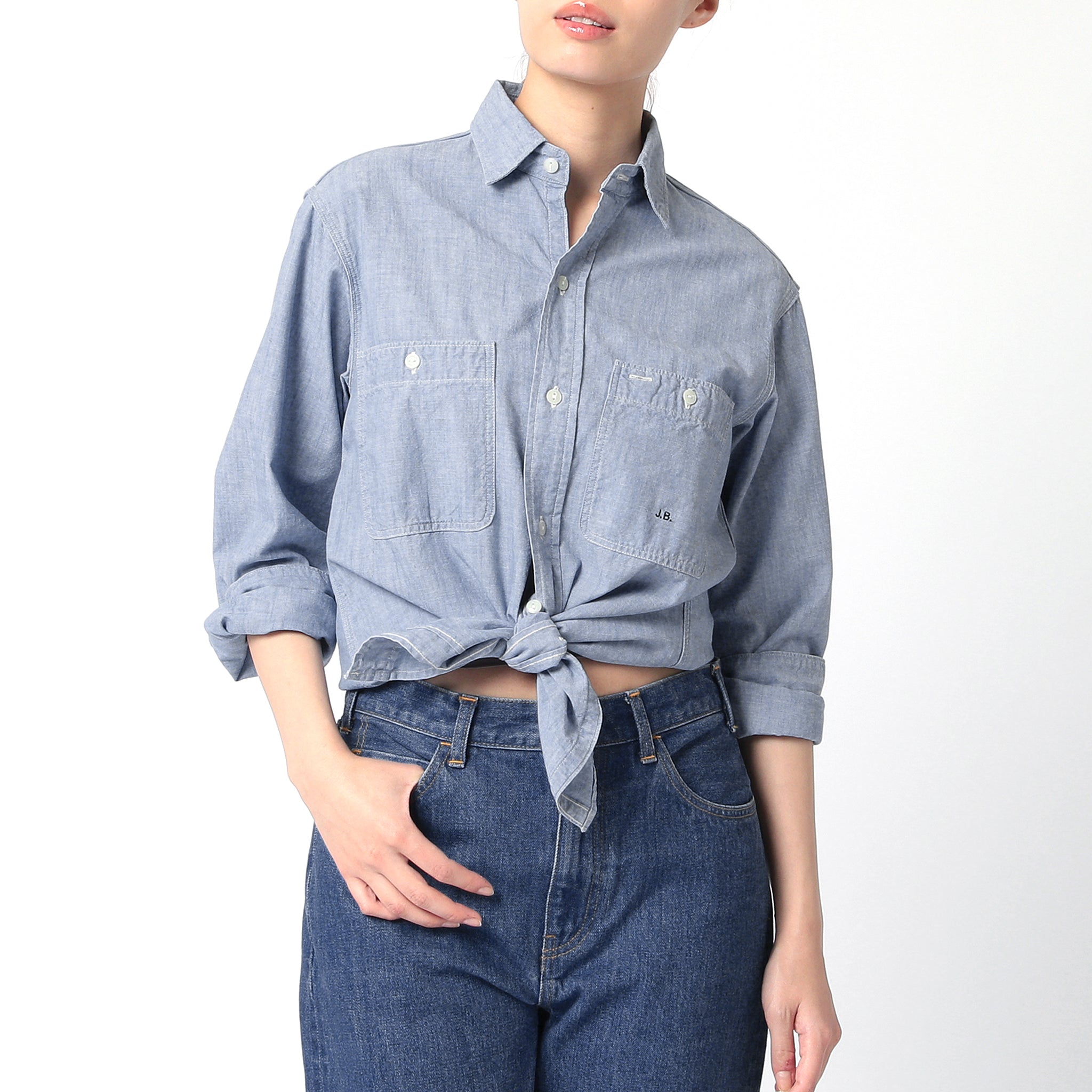 RIVIERA CHAMBRAY SHIRT(リヴィエラシャンブレーシャツ)|J.B. ATTIRE(ジェービーアタイア)OFFICIAL ONLINE STORE