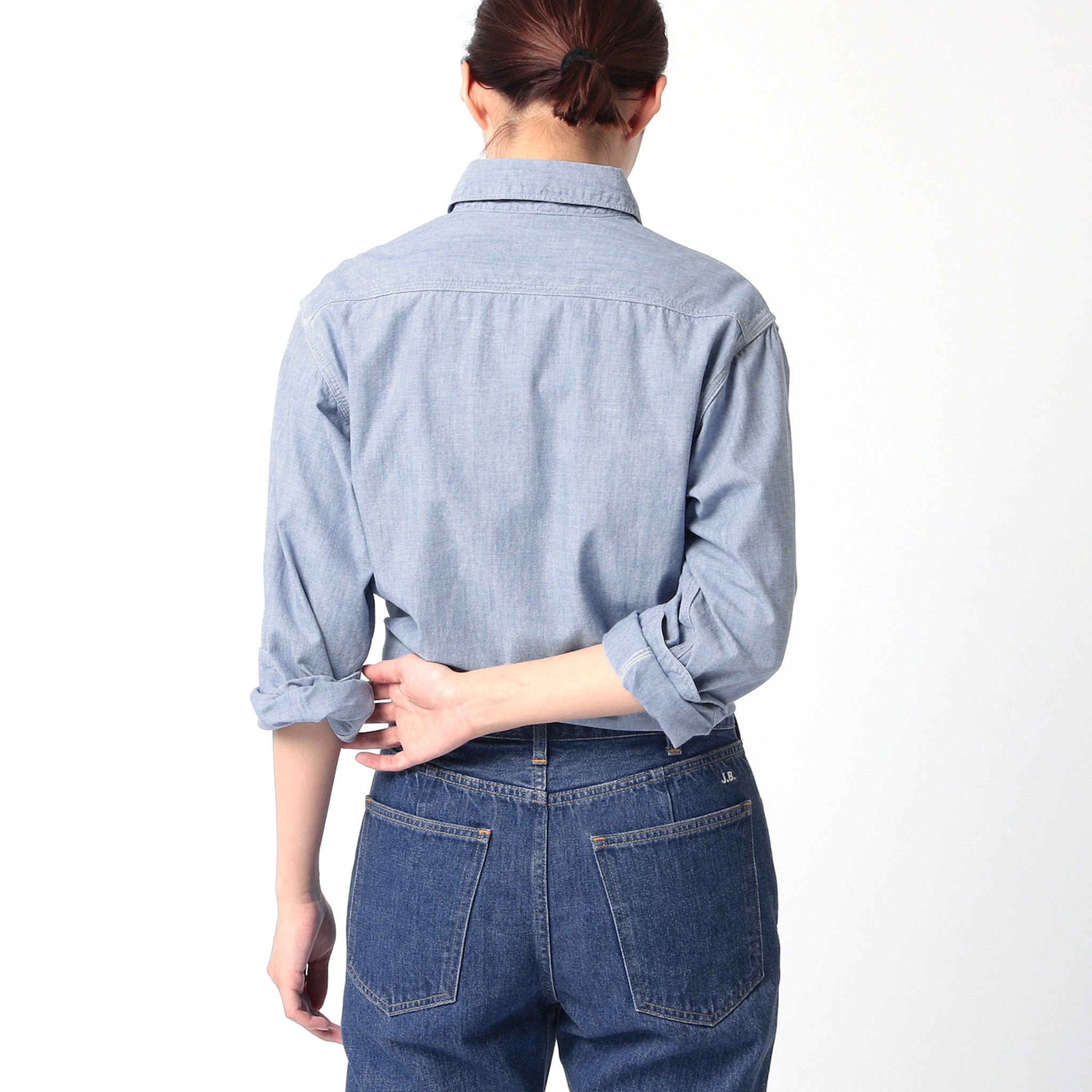 RIVIERA CHAMBRAY SHIRT(リヴィエラシャンブレーシャツ)|J.B. ATTIRE(ジェービーアタイア)OFFICIAL ONLINE STORE