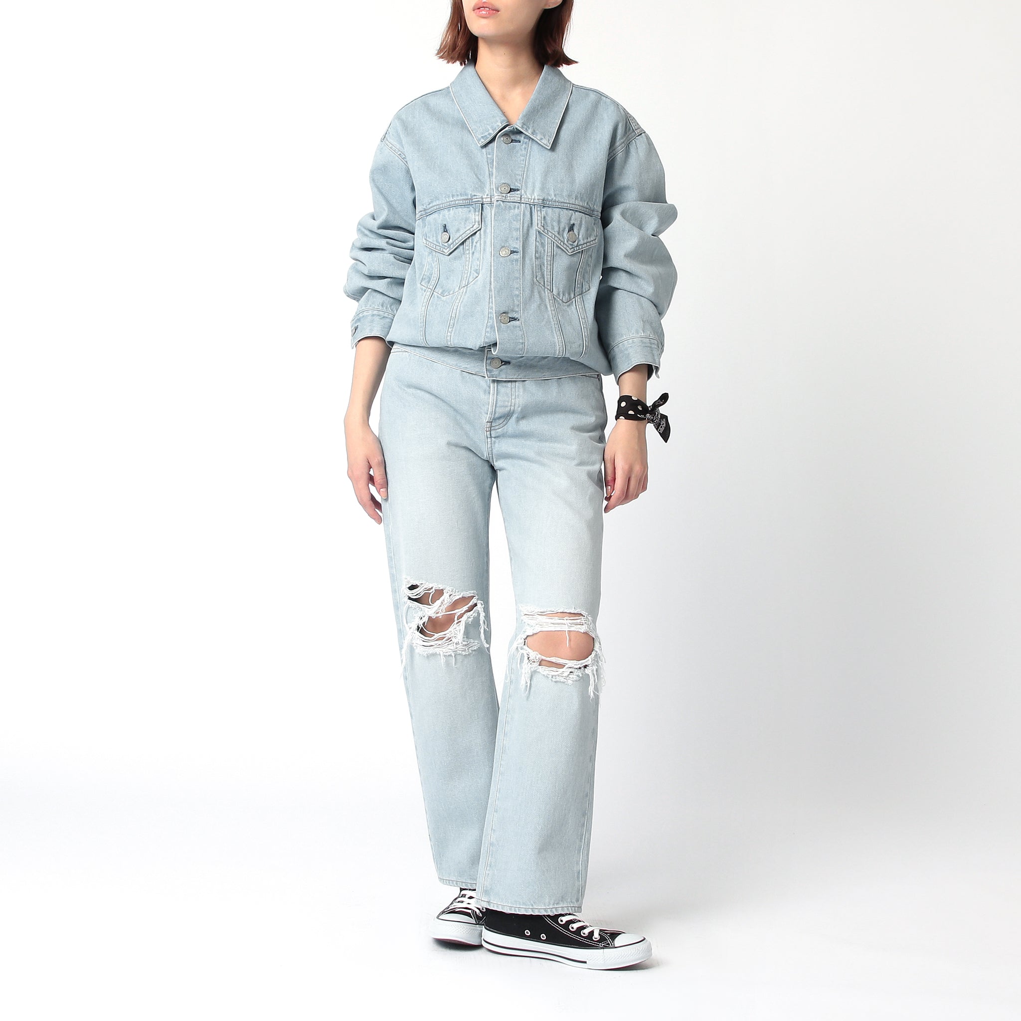 PARIS JEAN JACKET ICE BLUE(パリスジャンジャケットアイスブルー)|J.B. ATTIRE(ジェービーアタイア)OFFICIAL ONLINE STORE