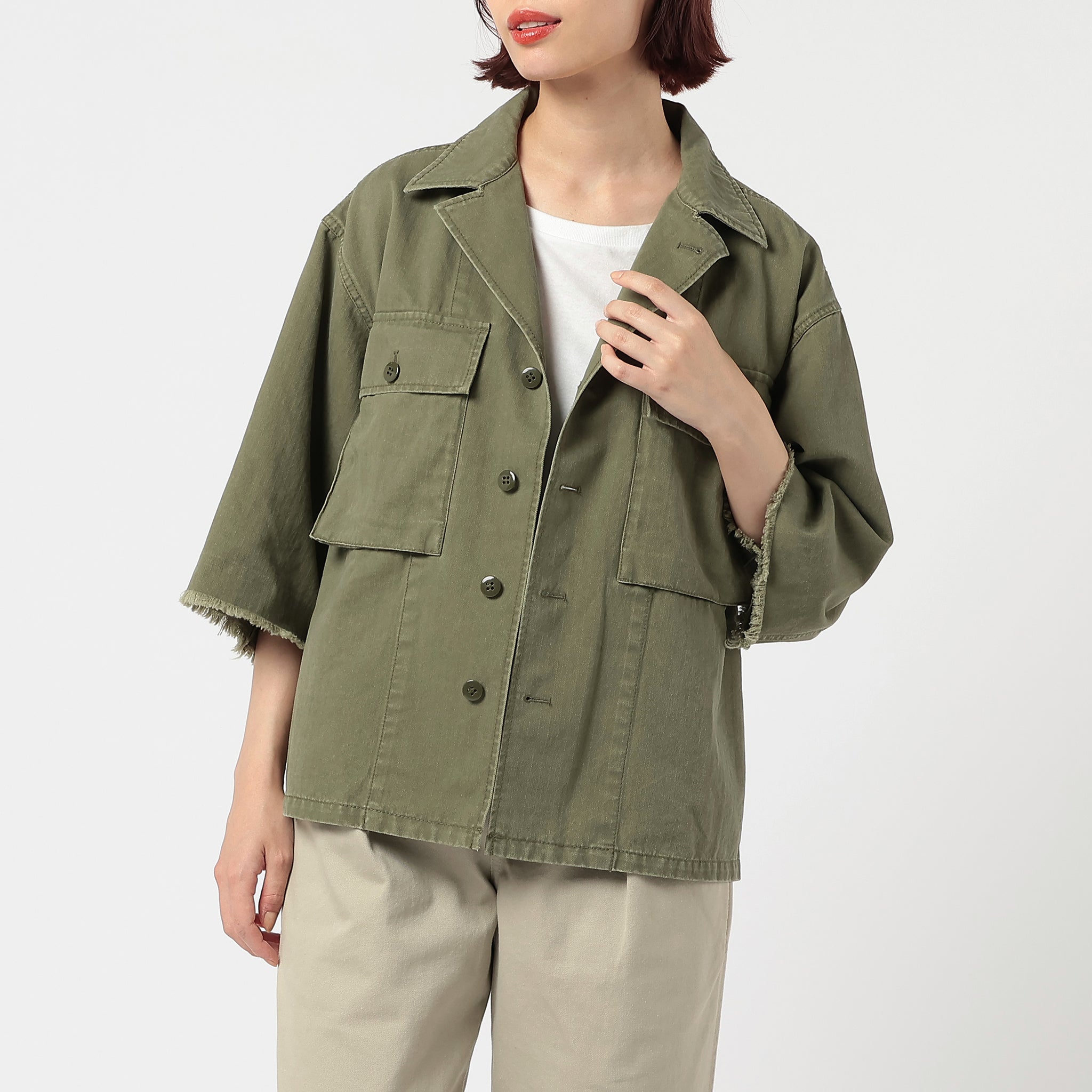 Persevere - 【ラスト1点 XL 】water-repellent multi-pocket utility jacket / ブラック |  Filo